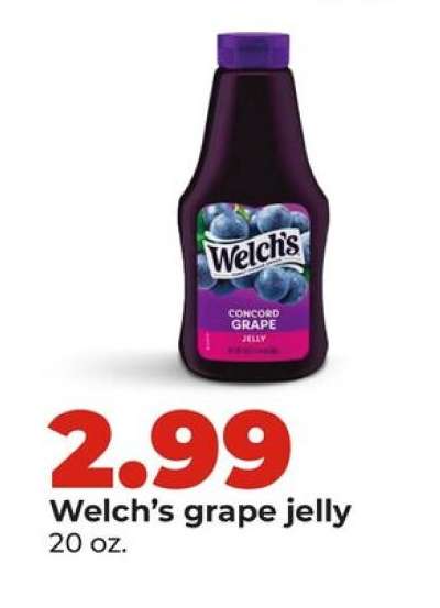 Welch’s grape jelly