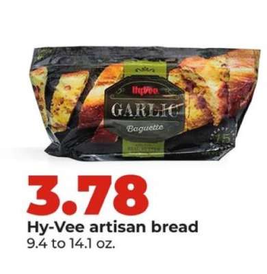Hy-Vee artisan bread