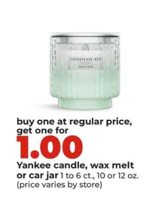 Yankee candle, wax melt or car jar