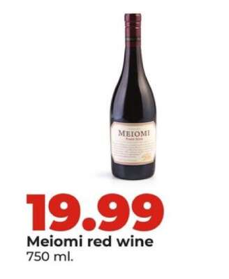 Meiomi red wine