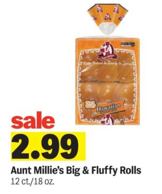 Aunt Millie's Big & Fluffy Rolls