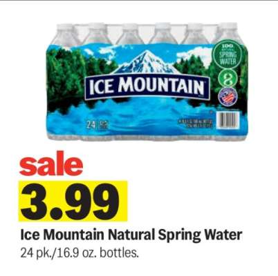 Ice Mountain Natural Spring Water