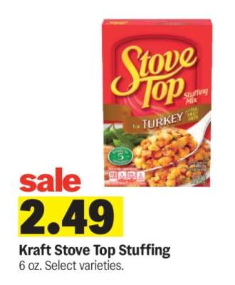 Kraft Stove Top Stuffing
