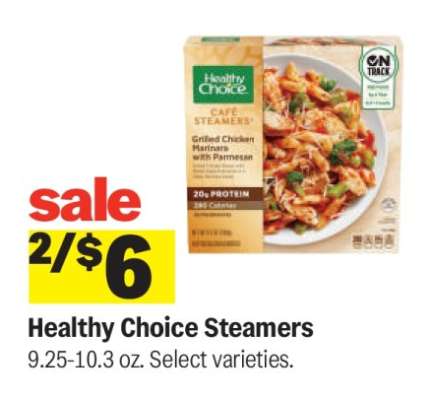 Healthy Choice Steamers