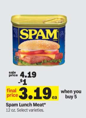 Spam Lunch Meat*