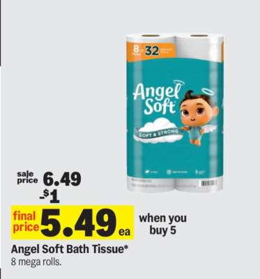Angel Soft Bath Tissue