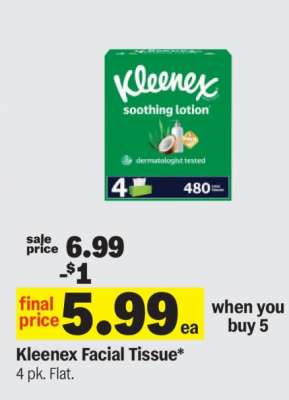 Kleenex Facial Tissue