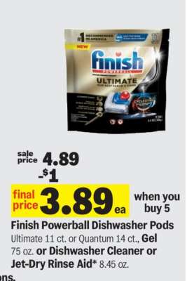 Finish Powerball Dishwasher Pods