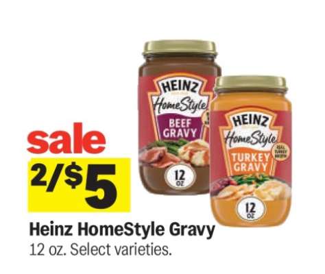 Heinz HomeStyle Gravy*