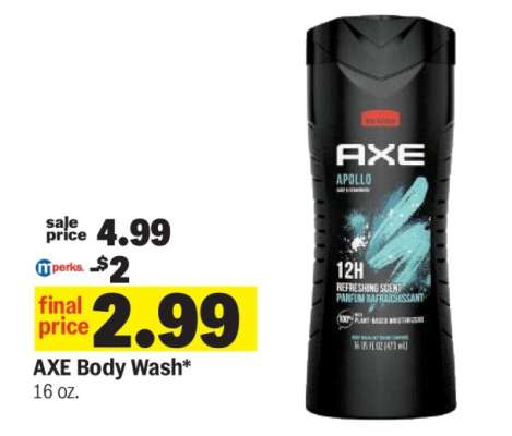Axe Body Wash
