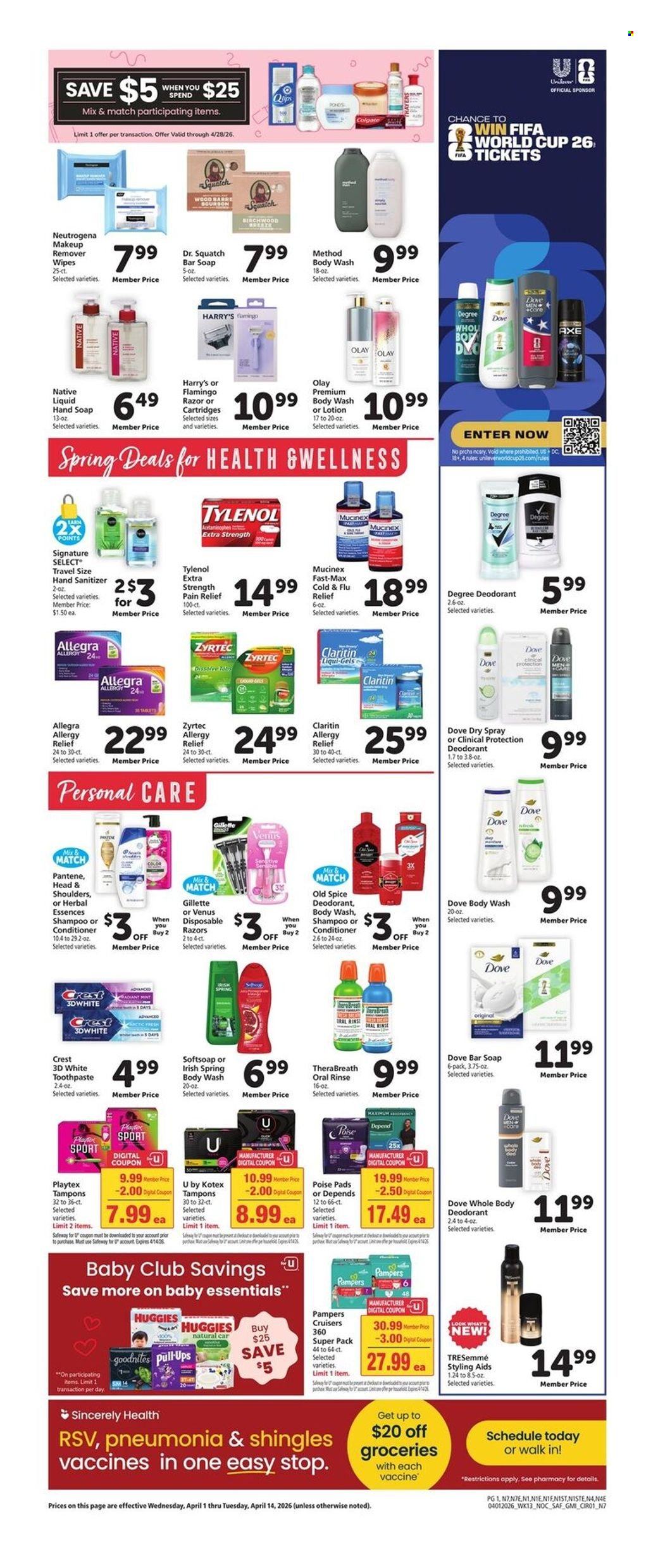 Safeway ad - 04/01/2026 - 04/07/2026. Page 12
