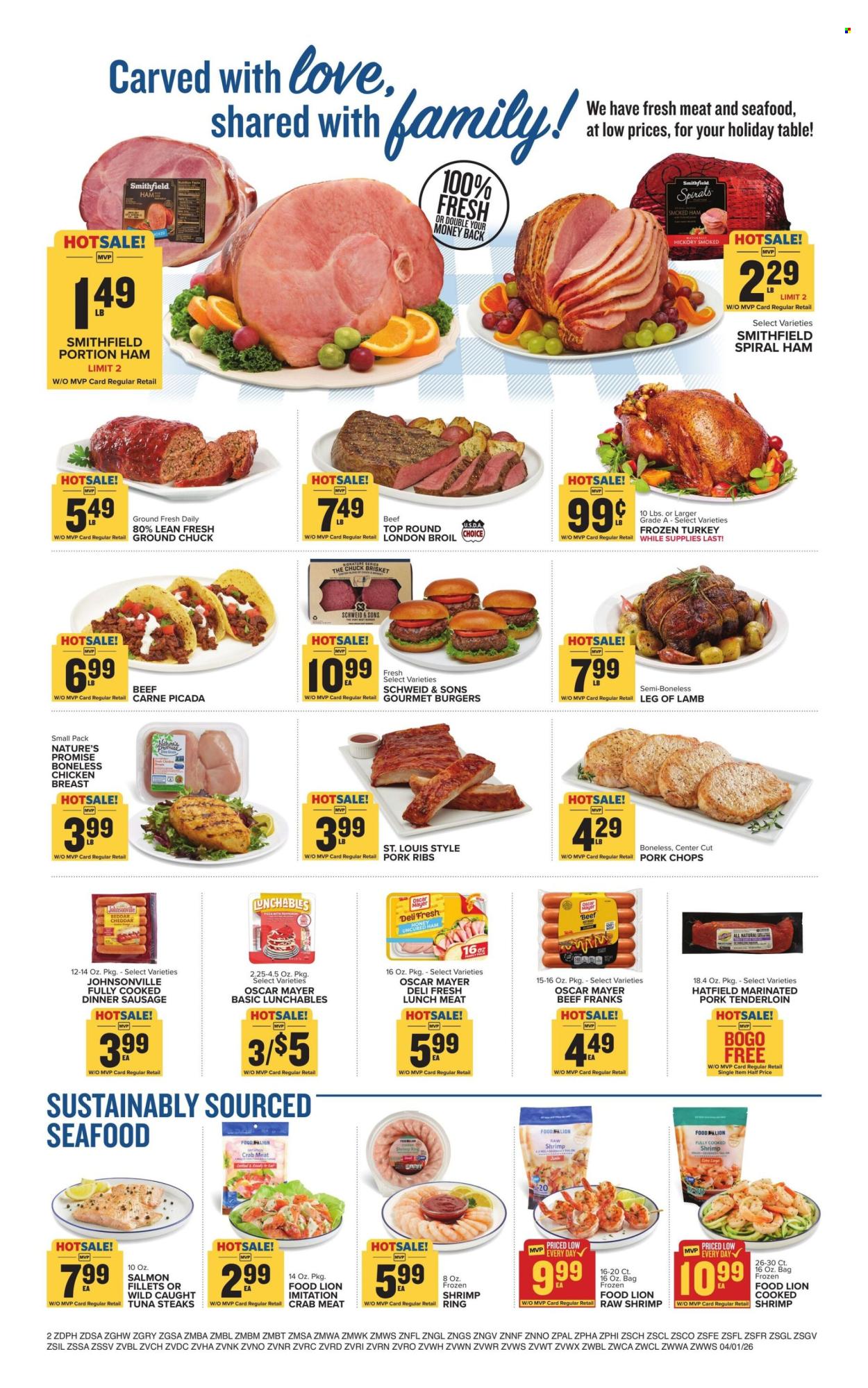 Food Lion ad - 04/01/2026 - 04/07/2026. Page 3