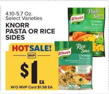 Knorr Pasta or Rice Sides