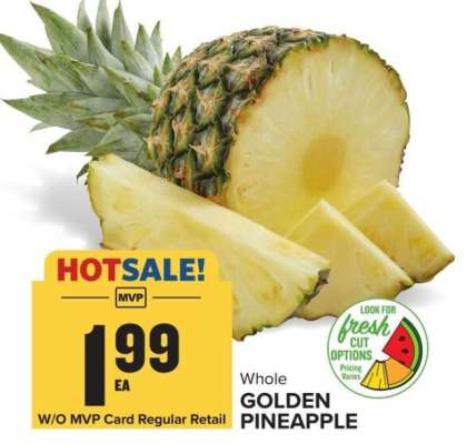 Whole Golden Pineapple