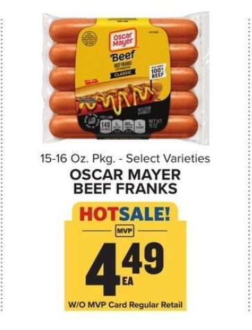 Oscar Mayer Beef Franks