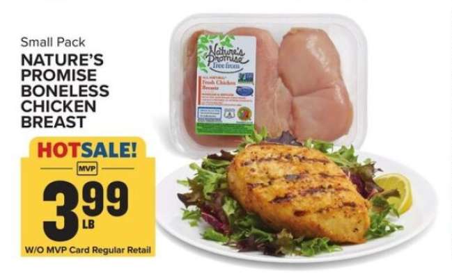 Nature's Promise Boneless Chicken Breast