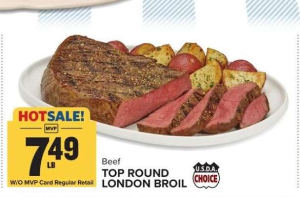 Beef Top Round London Broil
