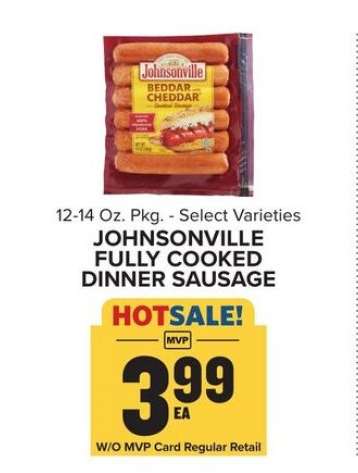 Johnsonville Fully Cooked Dinner Sausage