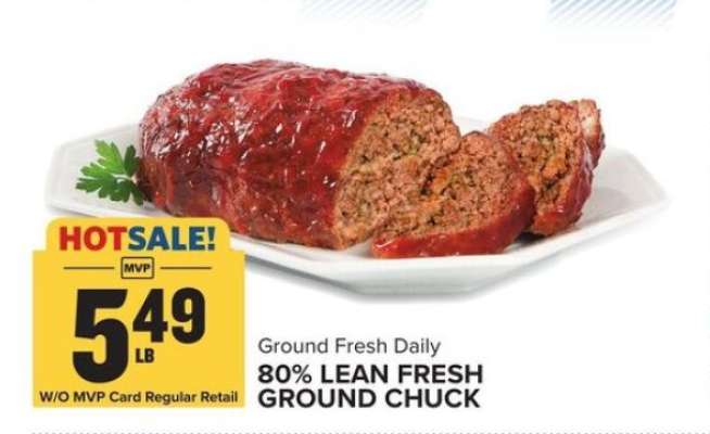 80% Lean Fresh Ground Chuck