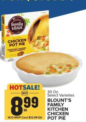 BLOUNT'S FAMILY KITCHEN CHICKEN POT PIE