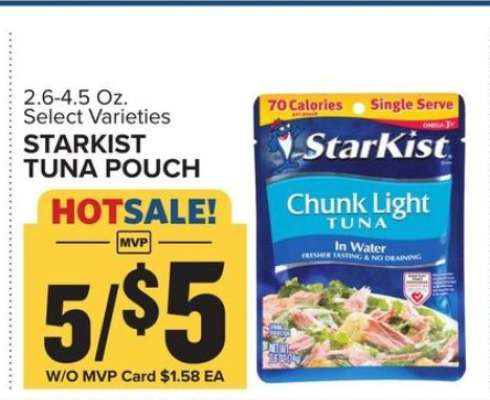 Starkist Tuna Pouch