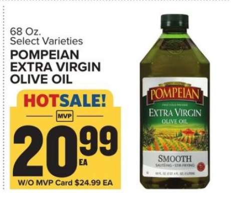 Pompeian Extra Virgin Olive Oil