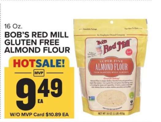 Bob's Red Mill Gluten Free Almond Flour