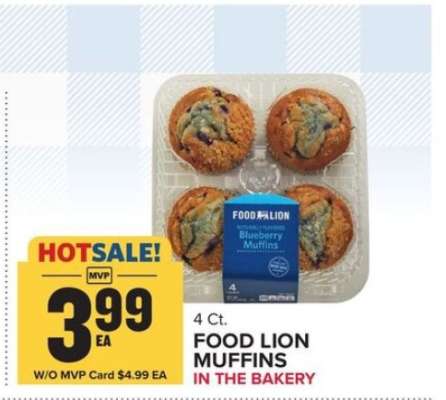 FOOD LION MUFFINS