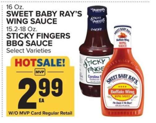Sweet Baby Ray's Wing Sauce