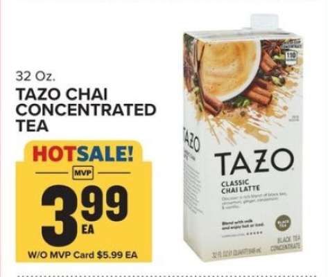 TAZO Chai Concentrated Tea