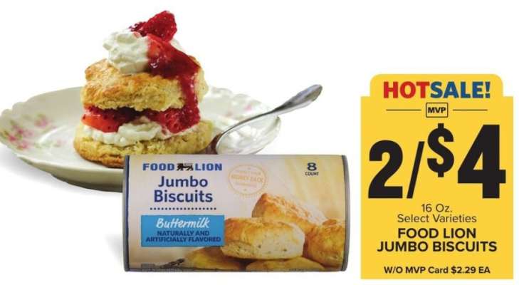 FOOD LION JUMBO BISCUITS