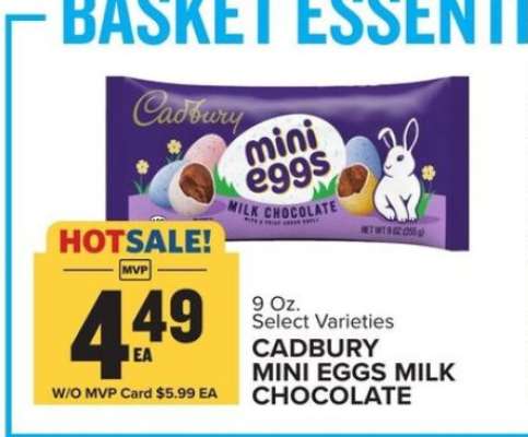 Cadbury Mini Eggs Milk Chocolate