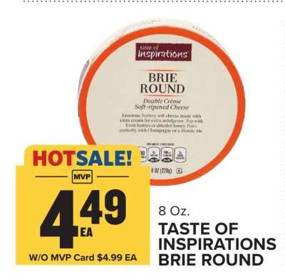 Taste of Inspirations Brie Round