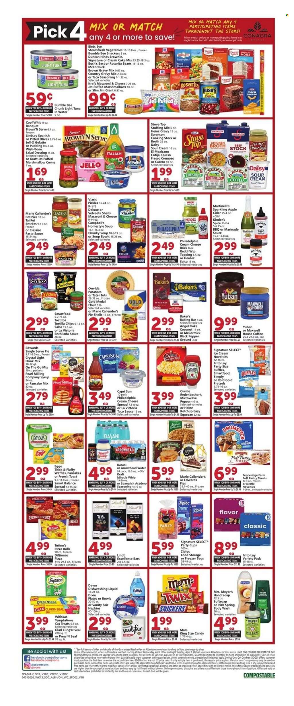 Albertsons ad - 04/01/2026 - 04/07/2026. Page 3