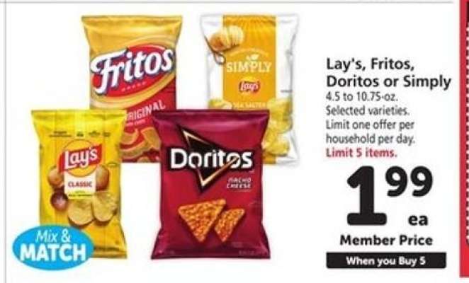 Lay's, Fritos, Doritos or Simply