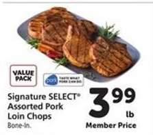 Signature SELECT Assorted Pork Loin Chops