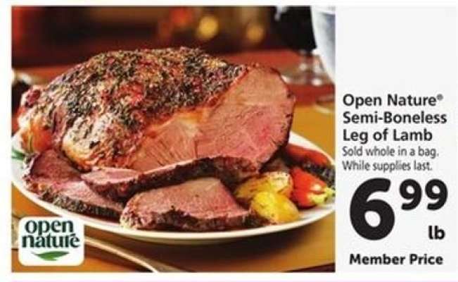 Open Nature Semi-Boneless Leg of Lamb