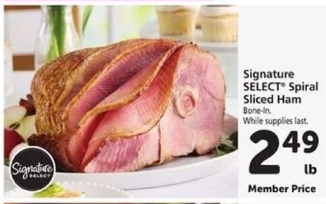 Signature SELECT Spiral Sliced Ham