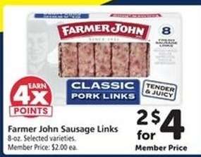 Farmer John Sausage Links