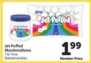 Jet-Puffed Marshmallows