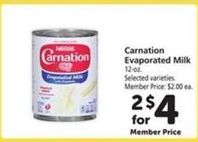 Carnation Evaporated Milk