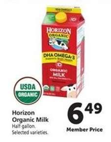 Horizon Organic Milk