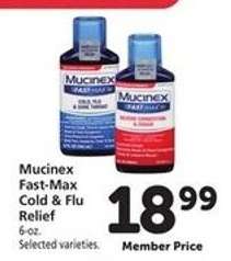 Mucinex Fast-Max Cold & Flu Relief