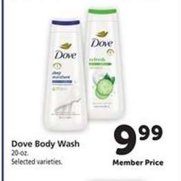 Dove Body Wash