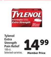 Tylenol Extra Strength Pain Relief