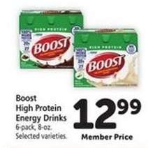 Boost High Protein Energy Drinks