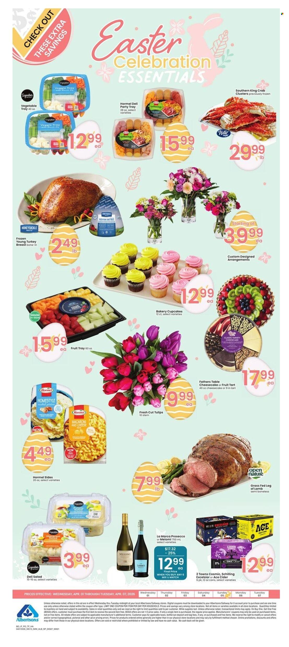 Albertsons ad - 04/01/2026 - 04/07/2026. Page 1