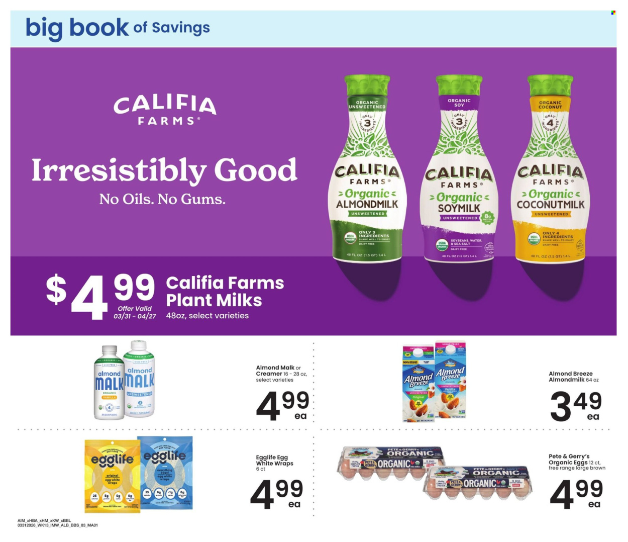 Albertsons ad - 03/31/2026 - 04/27/2026. Page 3