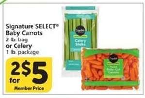 Signature SELECT Baby Carrots or Celery