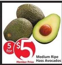 Medium Ripe Hass Avocados